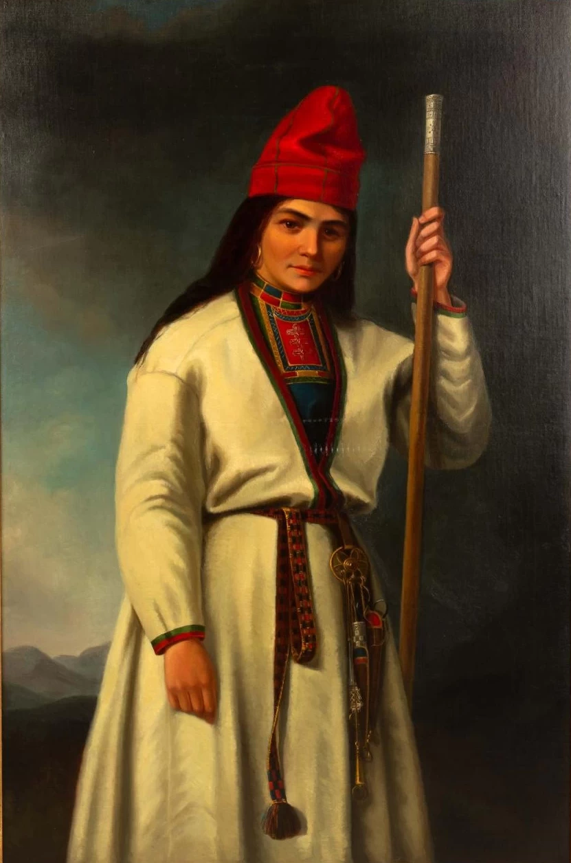 Joseph van Lerius - Ritratto di matrimonio dalecarliano
